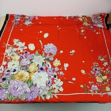 Red floral scarf for sale  ROMFORD