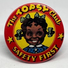 Emblema de segurança The Topsy Club primeira educação prevenção de acidentes por volta de 1950 comprar usado  Enviando para Brazil
