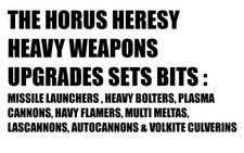 WARHAMMER THE HORUS HERESY HEAVY WEAPONS BITS comprar usado  Enviando para Brazil