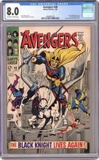 Avengers #48 CGC 8.0 1968 4484897018 1º aplicativo. novo Black Knight comprar usado Avengers #48 CGC 8.0 1968 4484897018 1º aplicativo. novo Black Knight comprar usado  Enviando para Brazil