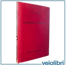 Cantilena italiana alberto usato  Roma