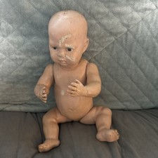 "Muñeco bebé Schoenhut de madera como está de 15""" segunda mano  Embacar hacia Mexico