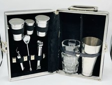 Usado, Vintage MCM Flite Line Viagem Viagem Portátil Bartender Conjunto Kit Estojo de Bar comprar usado  Enviando para Brazil