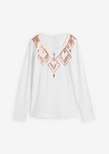 Shirt pailletten weiß gebraucht kaufen Shirt pailletten weiß gebraucht kaufen  Deutschland