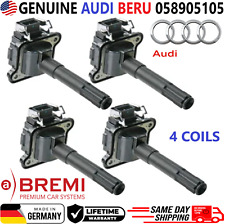 Bobinas de ignição genuínas Audi Beru x4 para 1997-2005 Audi e Volkswagen, 058905105 comprar usado  Enviando para Brazil