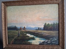 Tableau paysage signe d'occasion  Marseille VIII