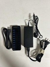 Hub USB 3.0 Sabrent HBBU10 10 puertos 60 W con interruptores de alimentación individuales y LED segunda mano  Embacar hacia Mexico