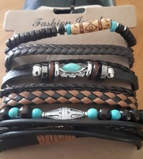 Armbänder leder indianerschmu gebraucht kaufen  Bad Zwischenahn