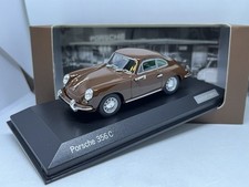 Porsche 356 C Coupé togobraun Minichamps Modell 1:43 OVP 1963 Stück comprar usado  Enviando para Brazil