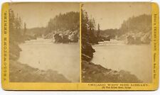 Río Yellowstone Río 1870 por Emerson & Stott/W.H. Foto Jackson E085a, usado segunda mano  Embacar hacia Argentina