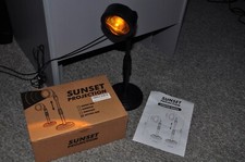 Sunset projection lamp for sale  GUILDFORD