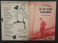 Spartito vuoi lasciare usato  Caserta