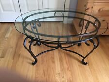 Oval glass coffee for sale  Etowah