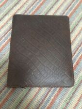 Vintage brown leather for sale  ROSSENDALE