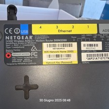Netgear dgn2200 modem usato  Italia