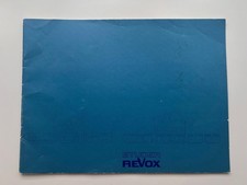 Revox prospekt serie gebraucht kaufen  Nürnberg