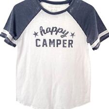 Usado, Camiseta Grayson Threads Happy Camper Ringer Talla M segunda mano  Embacar hacia Argentina