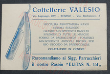Biglietto cartoncino pubblicit usato  Cuneo