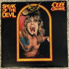 Ozzy Osbourne Speak Of The Devil OG US 1982 Double Vinyl LP Record  VG++ comprar usado  Enviando para Brazil
