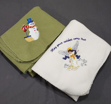Vtg fleece throw for sale  Walford