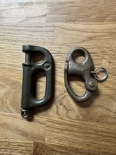Karabinerhaken bronze maritim gebraucht kaufen  Kiel