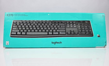 Usado, Teclado sem fio Logitech K270, receptor unificador USB, preto comprar usado  Enviando para Brazil