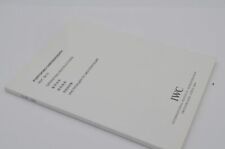 Iwc anleitung manual gebraucht kaufen  Halle