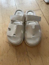 White chunky sandals for sale  LONDON
