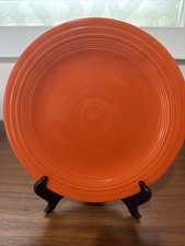 Vintage Homer Laughlin Fiestaware 10 1/4” - Prato de Jantar - Laranja comprar usado  Enviando para Brazil