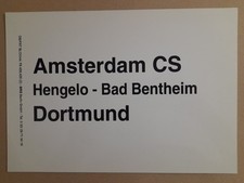 Zuglaufschild amsterdam hengel gebraucht kaufen  Eisenheim