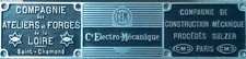 plaque constructeur locomotive d'occasion plaque constructeur locomotive d'occasion Lempdes
