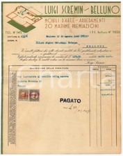 1940 belluno ditta usato 1940 belluno ditta usato  Milano