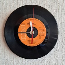 Wanduhr retro vinyl gebraucht kaufen  Willingen