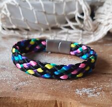 Armband schwarz konfetti gebraucht kaufen  Sonsbeck