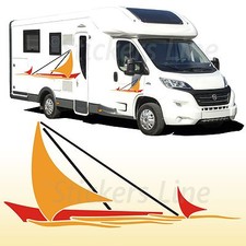 Adesivi camper winner usato  Pineto