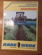 Prospekt rabewerk hackstriegel gebraucht kaufen  Spraitbach