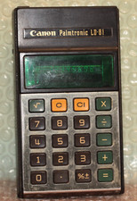 Canon palmtronic calcolatrice usato  Italia