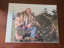 Autographed grizzly adams for sale  Batavia