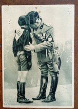 Cartolina mussolini fanciulli usato  San Giuliano Milanese