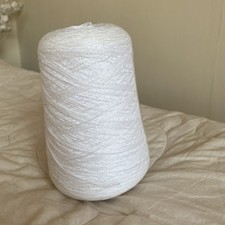 White crochet cone for sale  BRISTOL