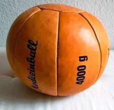 Medizinball echtleder 4kg gebraucht kaufen  Mechernich