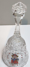 Crystal glass bell for sale  Augusta