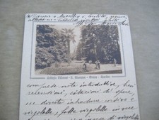 Cartolina collegio villoresi usato  Bologna