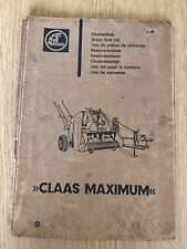 Claas maximum presse gebraucht kaufen  Spraitbach