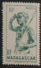 Madagascar 300 charniere d'occasion  Marsac-sur-l'Isle