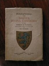 Libro antico dante usato  Roma