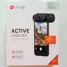 Conjunto de lentes OLLOCLIP ativas telefoto ultra grande angular iPhone 7/7 Plus comprar usado  Enviando para Brazil