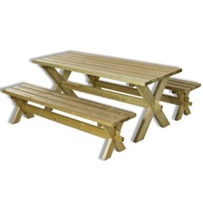 Tavolo panche giardino usato  Galatina
