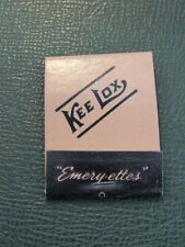 Matchbook kee lox for sale  Sterling
