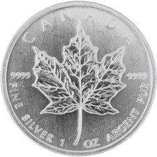 Silber maple leaf gebraucht kaufen  Hamburg